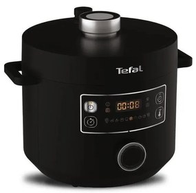 Tefal - Többfunkciós elektromos edény TURBO CUISINE 4,8 l 1090W/230V fekete