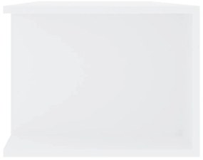 fehér TV-szekrény LED-lámpákkal 135 x 39 x 30 cm