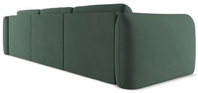 Zöld sarokkanapé (jobb oldali) Hoku – Makamii