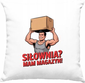 Raktáros párna logisztika mém vicc 6 fehér