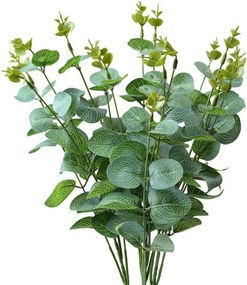 Zöld mesterséges eukaliptusz növény 50 cm