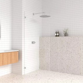 AREZZO design CLEAR walk-in zuhanyfal, átlátszó 900x2000