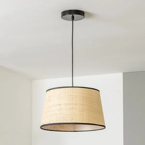 Brilagi - LED függeszték zsinóron CERIA 1xE27/40W/230V átm. 35 cm bézs