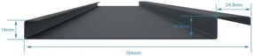 Bioklimatikus pergola G21 Austin 3x3 m, antracit alumínium - sérült csomagolás