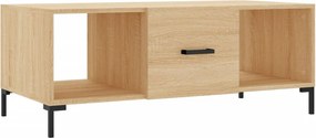 vidaXL sonoma tölgy színű szerelt fa dohányzóasztal 102 x 50 x 40 cm