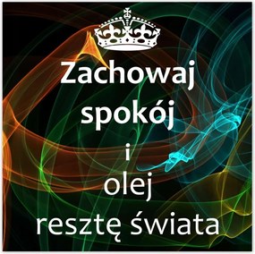 Poszterek 100x100 Őrizd meg a nyugalmad
