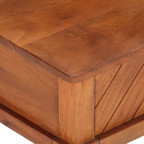 tömör akácfa TV-szekrény 110 x 40 x 41 cm