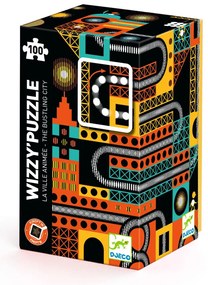 Varázs puzzle - Városi nyüzsgés, 100 db-os - The lively city