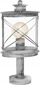 Eglo Kültéri állvány/oszlop világítás Ezüst E27