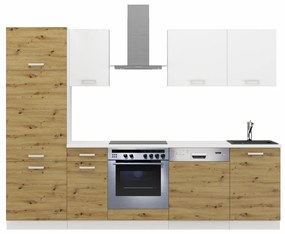 Konyha Tanith 270 cm (artisan tölgy + fehér). 1065873