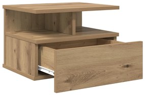 Lebegő Éjjeli Szekrény Mesteri Tölgy 40x31x27 cm Szerelt Fa