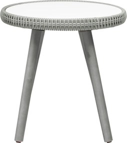 Világosszürke kerti lounge szett Bistro – Unique Furniture