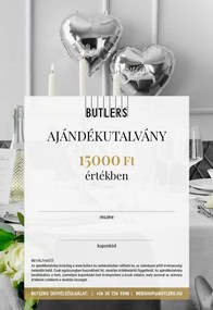 Online ajándékutalvány 15000 Ft értékben, Esküvő