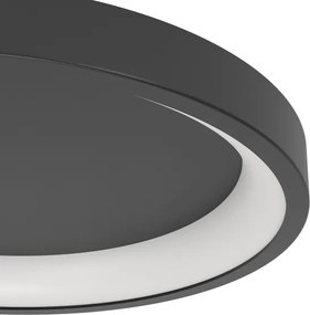 Eglo 901909 - LED RGBW dimmelhető mennyezeti lámpa LORETELLO-Z LED/19,6W/230V átm. 35 cm fekete