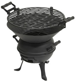Hordozható grill 35 cm átmérővel