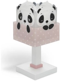 Dalber 63161S - Gyermeklámpa PANDA 1xE14/40W/230V rózsaszín