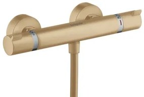 Zuhany csaptelep Hansgrohe Ecostat zuhanyszett nélkül 150 mm csiszolt bronz 13116140