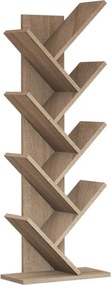 Hitit könyvespolc, dió, 46 cm