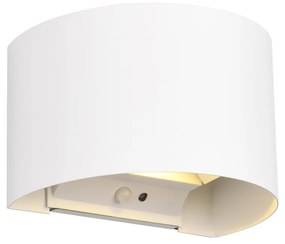 LED fali kültéri lámpa mozgásérzékelővel (magasság 10 cm) Talent – Trio