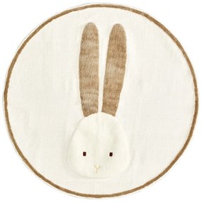Krémszínű gyerek szőnyeg ø 100 cm Yanil – Kave Home