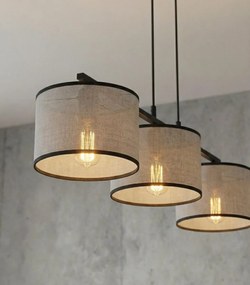Emibig modern függeszték eco fekete szürke emi1656/3