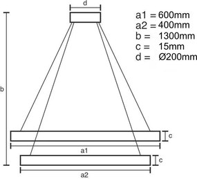 LED világítás + vezérlés 65W - J7301/B