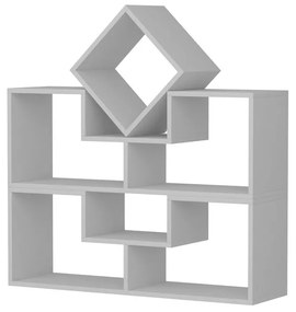 könyvespolc Beled - White