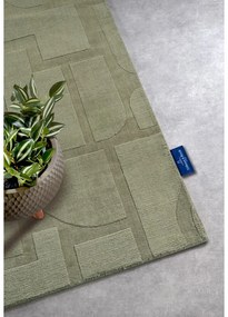 Zöld kézi szövésű gyapjú futószőnyeg 80x250 cm Alexis – Villeroy&amp;Boch