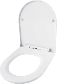 Wc Ülőke Tartós Fehér Duroplaszt Univerzális Cersanit Fürdőszobába