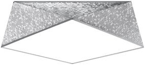 SOLLUX SL-0694 HEXA Modern Mennyezeti Lámpa Ezüst E27 IP20