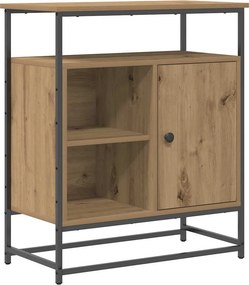 vidaXL Széf Artisan tölgy 69 x 35 x 80 cm Faanyag