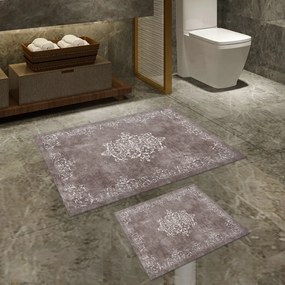 Fürdőszobaszőnyeg Szett (2 db) 510616 - Taupe Szürke