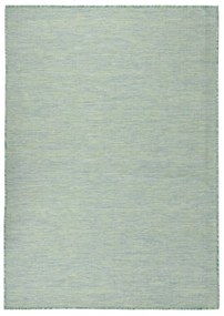 türkizkék lapos szövésű kültéri szőnyeg 200 x 280 cm