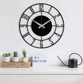 Enzoclock S011 fém falióra, 48 x 48 cm