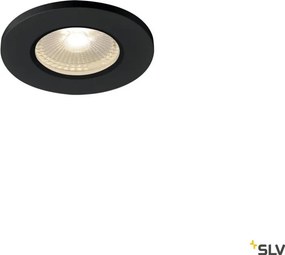 SLV 1001015 KAMUELA Kültéri Mennyezetbe Építhető Lámpa Fekete LED IP65