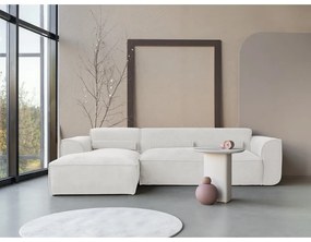 Fehér sarokkanapé (bal oldali) Flex Felix – Miuform