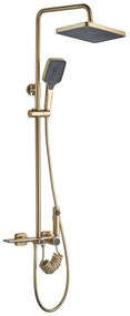 Zuhanyszett REA HELIX Brush Gold
