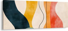 Kép - Minimalista színes illusztráció II. (120x50 cm)
