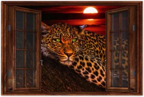 Poszterek 90x60 Leopárd párduc