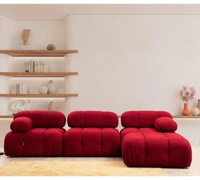 Sarokkanapé Bubble ( L1-O1-1R -Puf) - Red