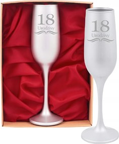 Gravírozott Ezüst Pohár, Ajándék Lánynak Fiúnak 18. Születésnapra