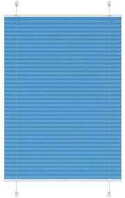 pliszírozott redőny kék 95x100 cm szövetszélesség 94,4 cm