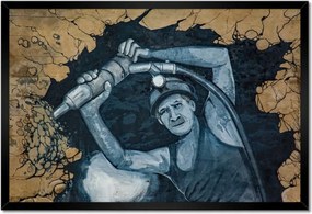 Poszterek keretben 60x40 Graffiti Utcaművészet