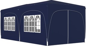 Outsunny Pavilon kb. 3x6m, vízlepergető, tartós téli Pop-up Összecsukható Pavilon, UV Védelem 50+, Összecsukható Parti Sátor Kerti Sátor 6 Oldalfallal