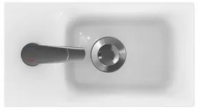 Cersanit S801-218-DSM-fürdőszobai szekrény mosdóval MODUO SLIM 40 cm fényes fehér