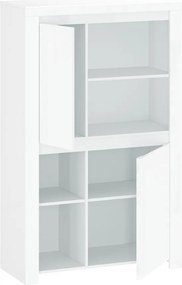 Polcállvány 2D, fehér fényes, LINDY