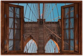 Poszterek 90x60 Kötélhíd Usa Egyesült Államok