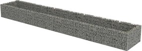 vidaXL horganyzott acél gabion magaságyás 540 x 90 x 50 cm