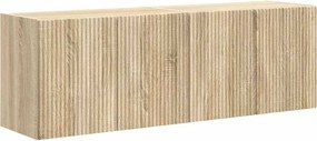 vidaXL TV Fali Szekrény 2 pcs Sonoma tölgy 59,5 x 31 x 40 cm Faanyag