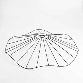 BRILAGI - LED felületre szerelhető csillár CERIA WIRE 1xE27/60W/230V átmérő 80 cm fekete